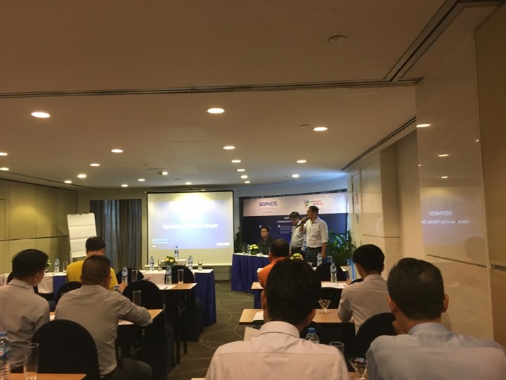 Presentation session during the event